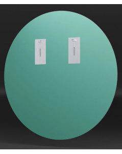 Apvalus veidrodis Alasta, Apvalūs veidrodžiai, veidrodžiai Be rėmelio