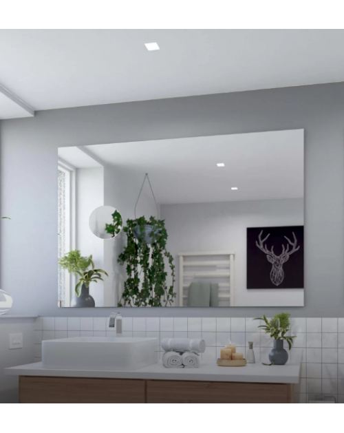 Alasta keturkampis veidrodis, Keturkampiai veidrodžiai, veidrodžiai Be rėmelio